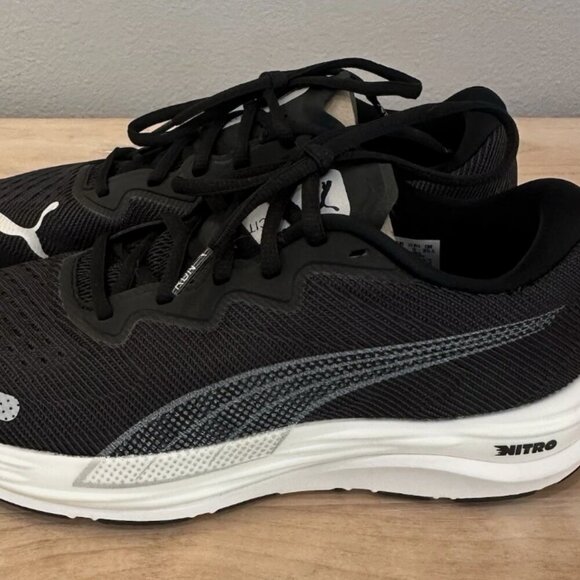 NEW PUMA Women’s 9 Black Athletic Running Sporty Jogging Casual Sneakers Shoes - Picture 2 of 7